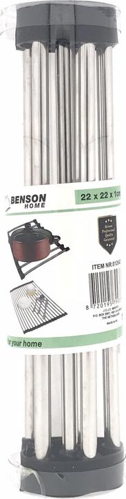 Actual product image Benson Home Pan coaster/ drainer SS (Pan coaster)