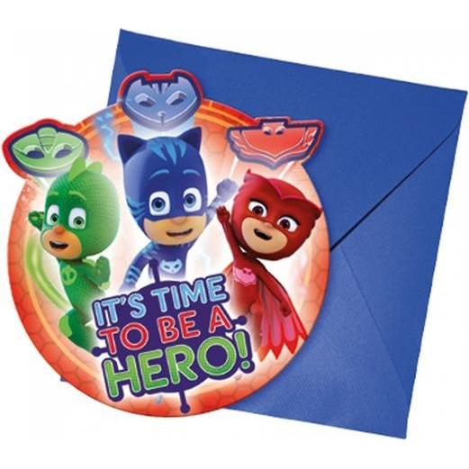 FT Einladungskarten PJ Masks
