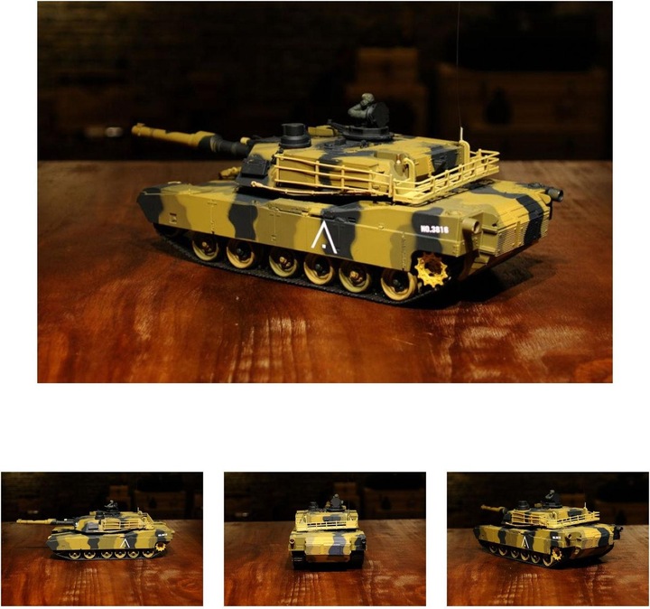 Produktbild Es-toys Heng Long RC Panzer U.S. M1A2 Abrams (RTR Ready-to-Run)