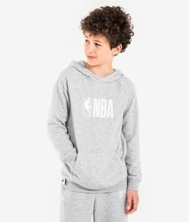Produktbild Tarmak Kinder Hoodie NBA Logo - Hoodie 900 NBA grau