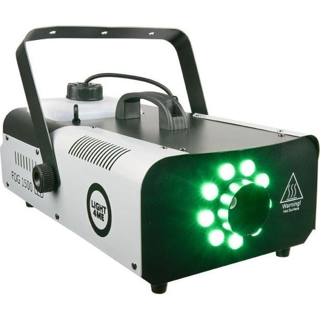 No Name LIGHT4ME FOG 1500 LED generatore di fumo telecomandato, Macchina fumo