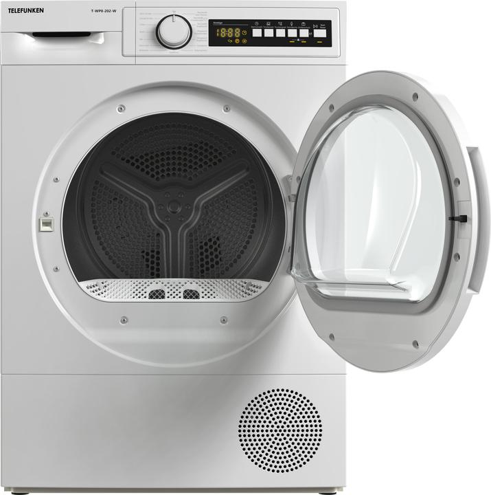Actual product image JVC Telefunken T-WP8-202-W heat pump centr. (8 kg, Right)