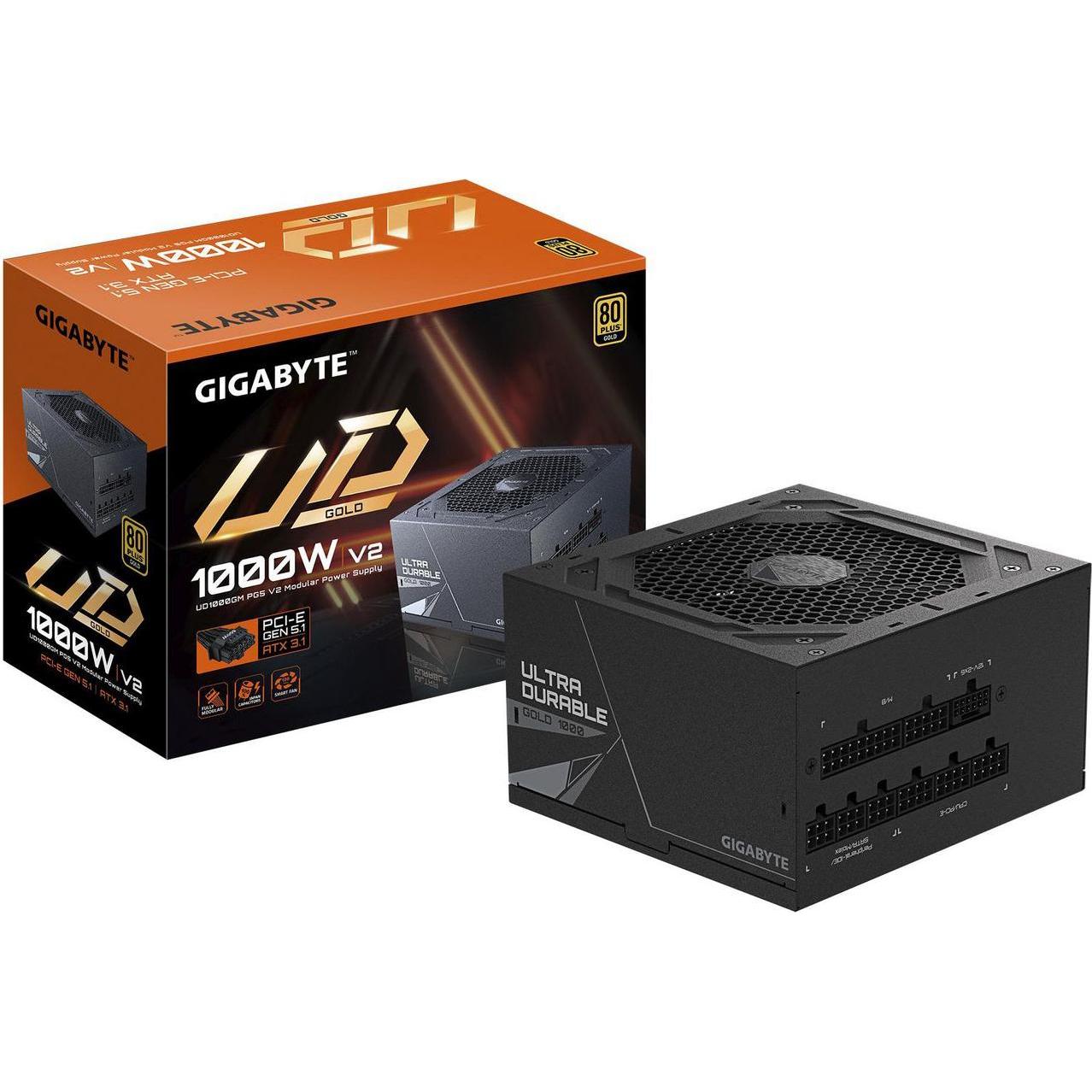 Gigabyte UD1000GM PG5 (1000 W), PC Netzteil, Schwarz