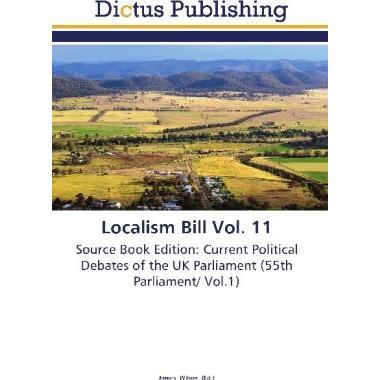 Localism Bill Vol. 11, Fachbücher