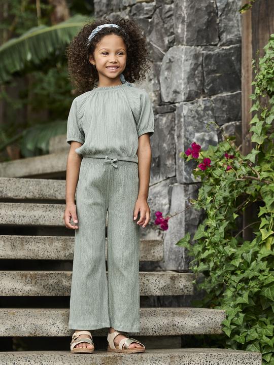 Immagine prodotto Vertbaudet Mädchen Blusenshirt in Cropped-Länge (110)