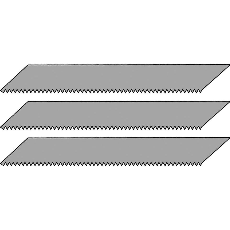 Donau, Sägeblatt, 3 Sägeblätter F. Designermesser