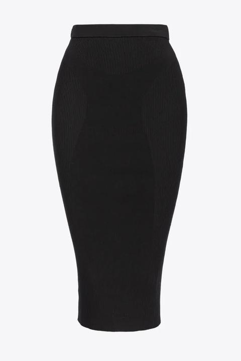 Immagine prodotto Pinko Buffelrok, geribbeld gebreid Elite Com (M)