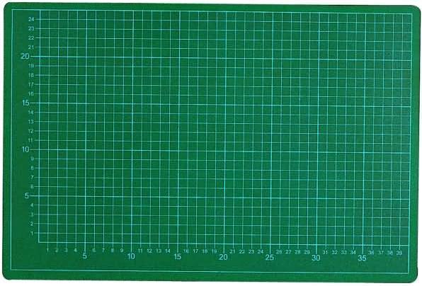 Ecobra STANDARD-CUTTING-MAT in Sondergrösse 3 mm stark, 5-lagig, Schneideunterlage 150 x 100 cm, beidseitig (150 x 100 cm)