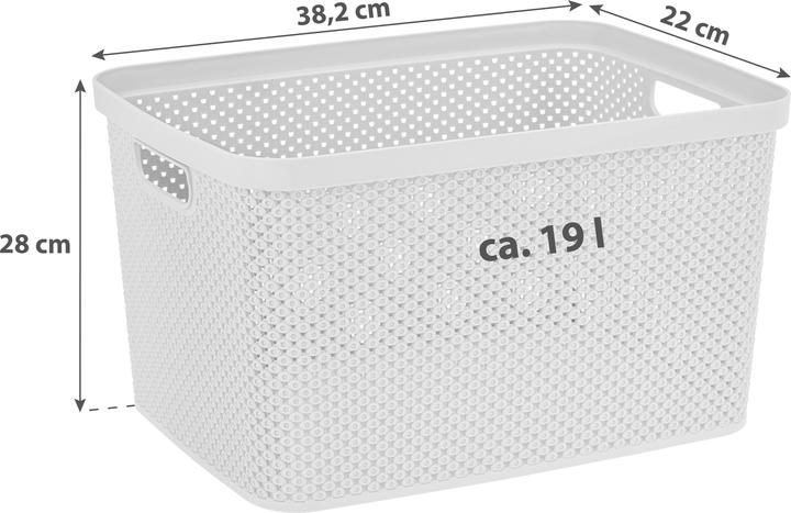 Actual product image Luca Bessoni Diamond storage basket (38.20 cm)