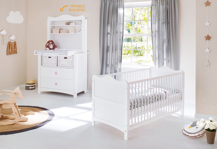 Produktbild Pinolino Florentina (Babybett, Wickelkommode)