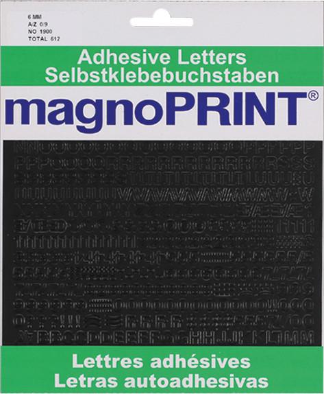 Produktbild Magnoprint Selbstklebebuchstaben