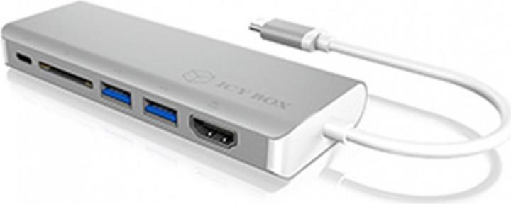 Immagine prodotto Icy Box Dockingstation USB-C -> USB3.0 (USB-C, 60 Porti)