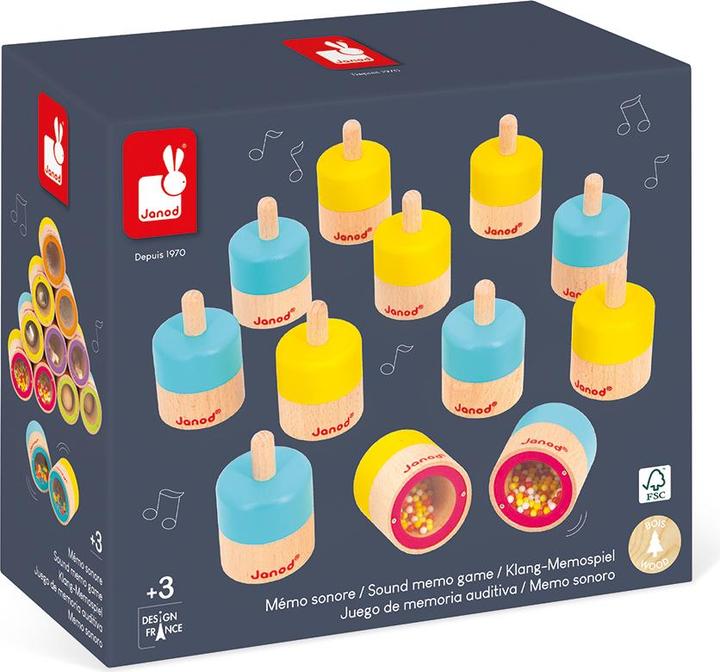Produktbild Janod Memory Klang Spiel