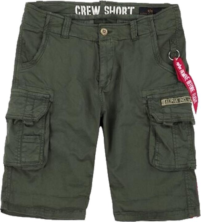 Alpha Industries Shorts CREW Cargo-Shorts (33)