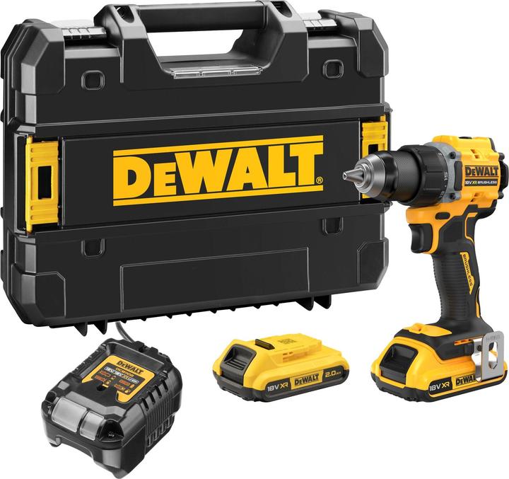 Produktbild DeWalt Akku-Bohrschrauber DCD794D2T 18 V, 2 Ah