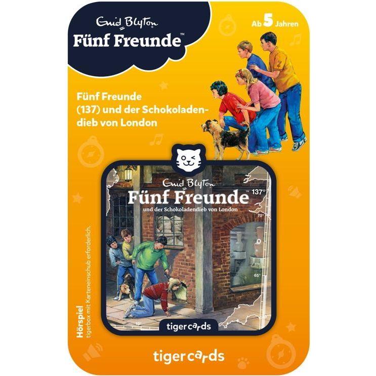 Tigermedia tigercard - Fünf Freunde - Folge 137: und der Schokoladendieb von London (Deutsch)