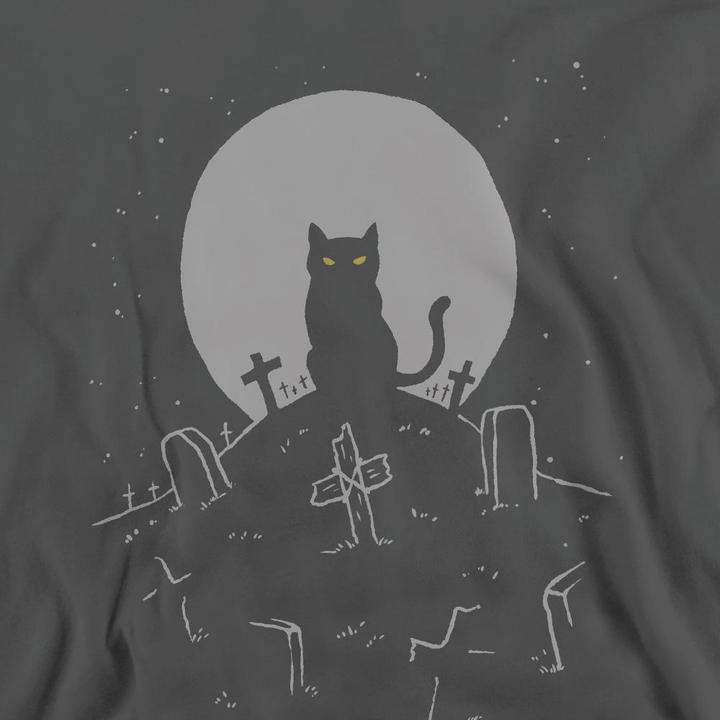 Immagine prodotto Pet Sematary Cat With Tombstones Felpa Adulto Unisex (M)
