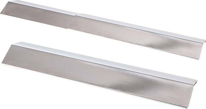 All'Grill Tôle flammée en acier inoxydable étroite, variable 35-60 cm / 9 cm