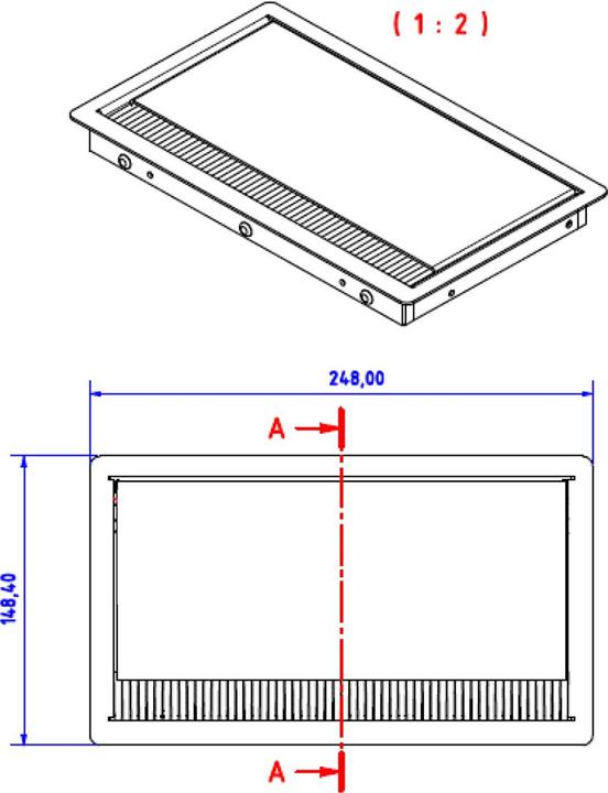 Produktbild Bachmann Coni Einbaurahmen