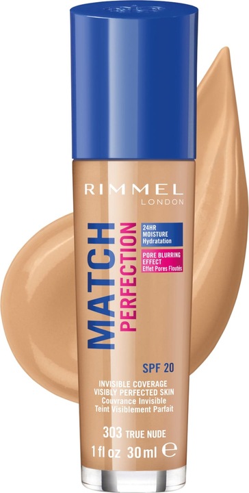 Image du produit Rimmel London Match Perfection SPF20 (303 Nu véritable)