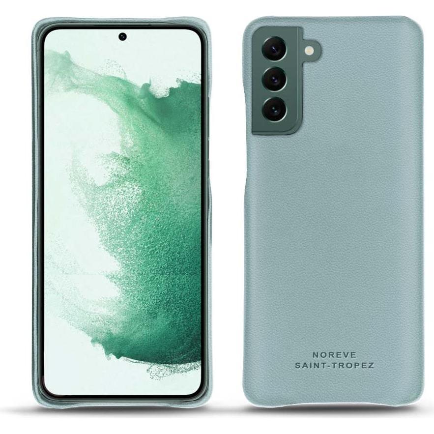 Noreve Lederschutzhülle (Samsung Galaxy S22+ 5G), Smartphone Hülle, Blau