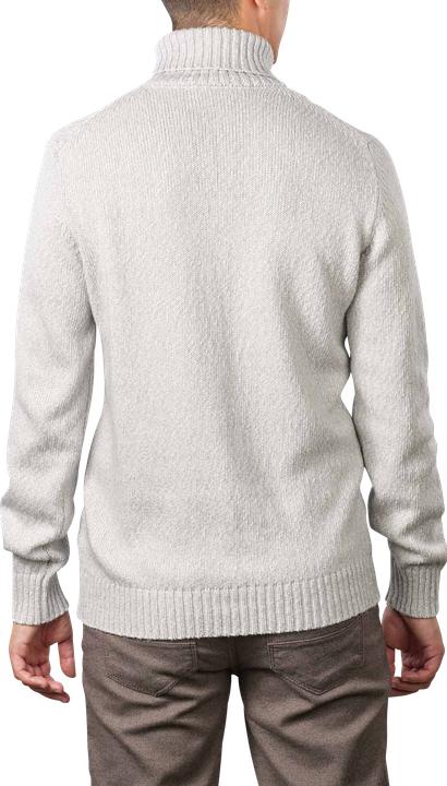 Immagine prodotto Cinque Turtle Neck Cithore Pullover Rib Knit Light Gray (L)