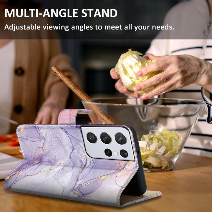 Image du produit Cadorabo Pochette Book avec impression (Samsung Galaxy S21 Ultra)