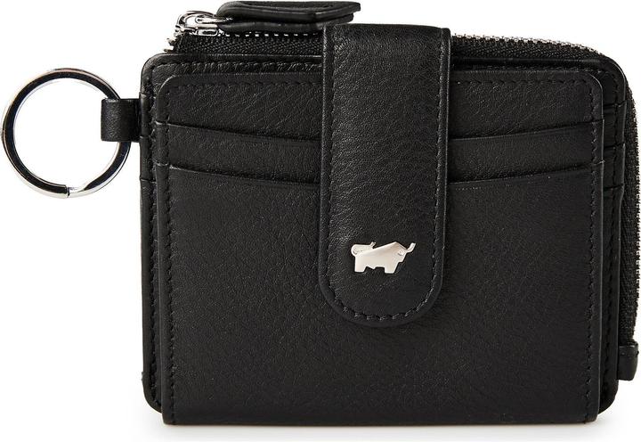 Actual product image Braun Büffel JOY RFID mit Schlüsselring 8CS black