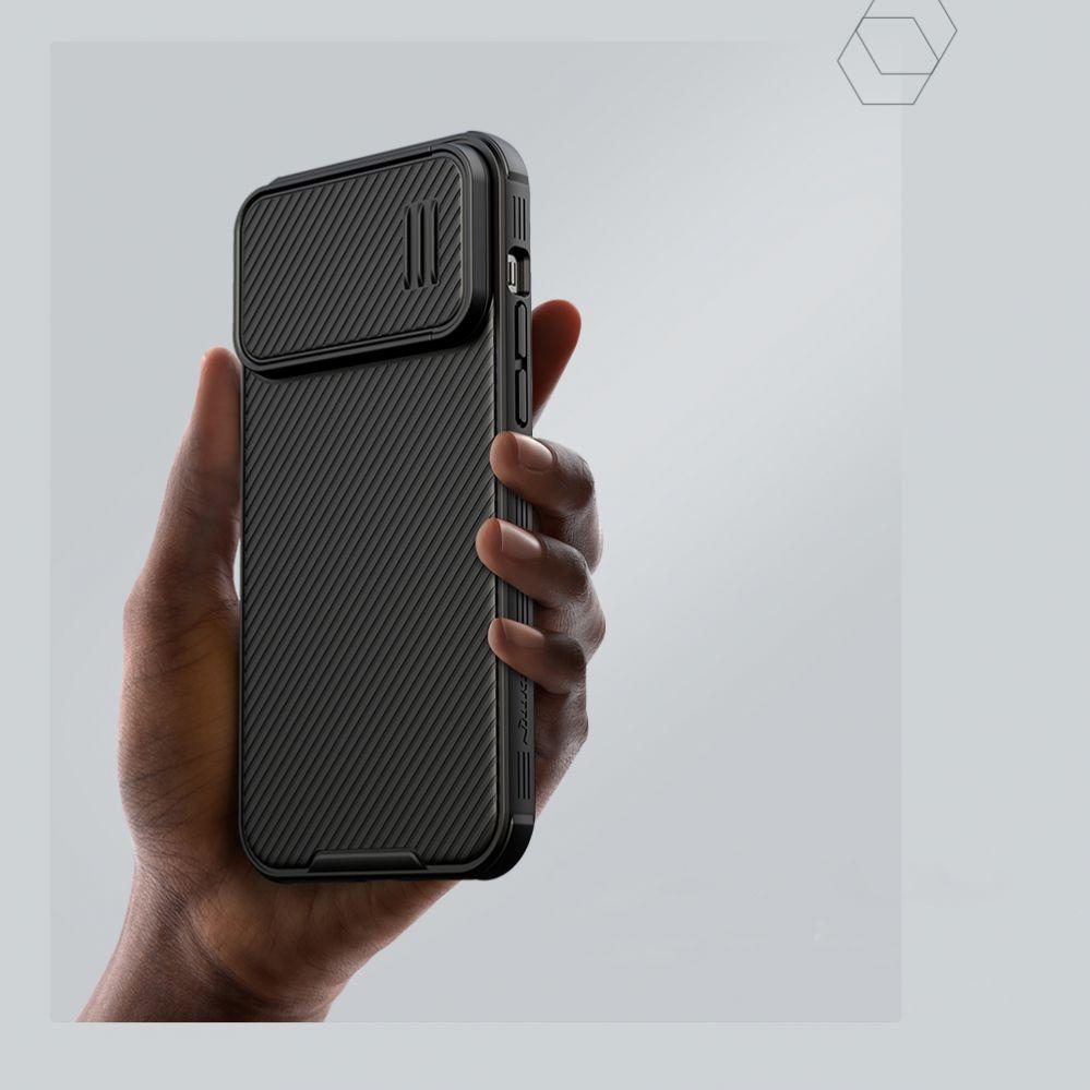 Thumbnail - Nillkin CamShield S Case case for iPhone 14 Pro Max armored cover camera cover black (Apple iPhone 14 Pro Max), Smartpho...
