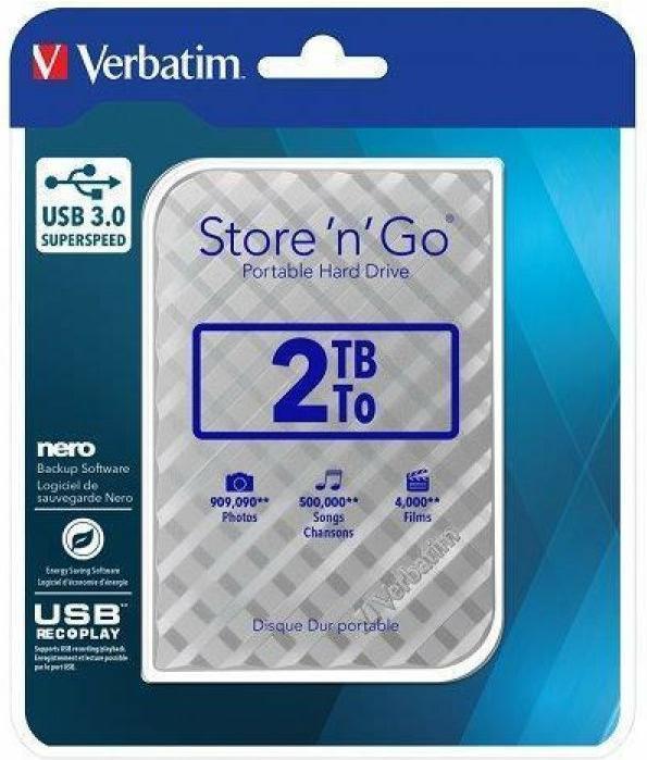 Produktbild Verbatim Hard Drive Store 'n' Go (2 TB)