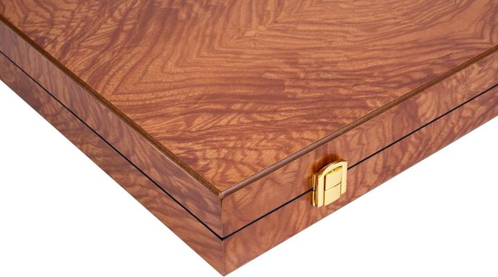 Produktbild Engelhart Luxus-Backgammon-Set Rosenholz (2 Spieler)