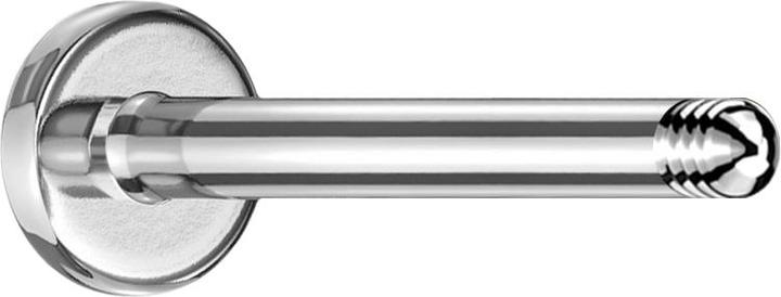 Immagine prodotto Star Piercing Asta per labretola argento (senza ottone, Acciaio chirurgico 316L)