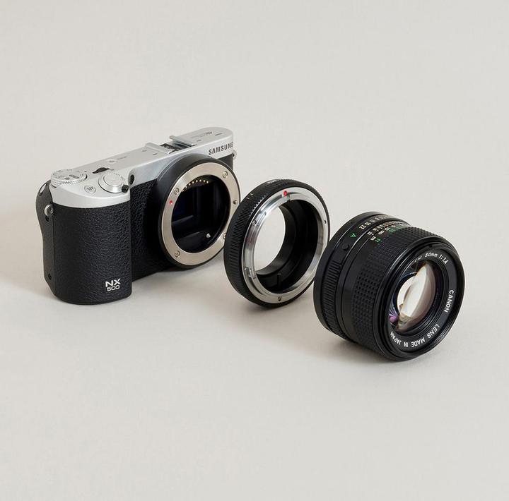 Actual product image Urth Lens Mount Adapter: Compatible with Canon FD Lens to Samsung NX Camera Body