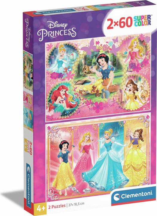 Produktbild Clementoni Puzzle Princess 2x60 teilig (60 Teile)