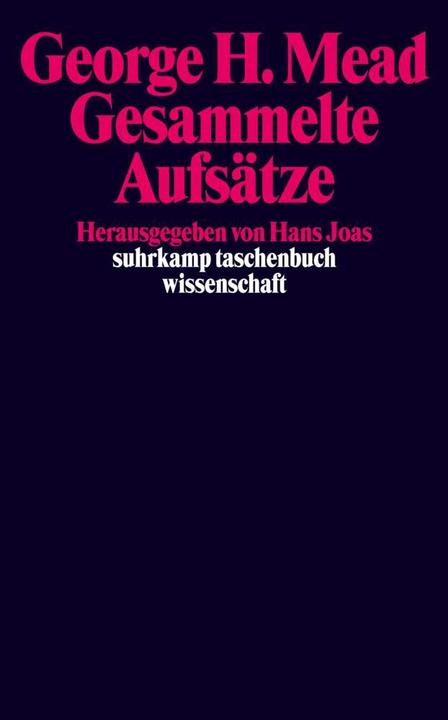 Produktbild Gesammelte Aufsätze (Deutsch, George H. Mead, 2003)