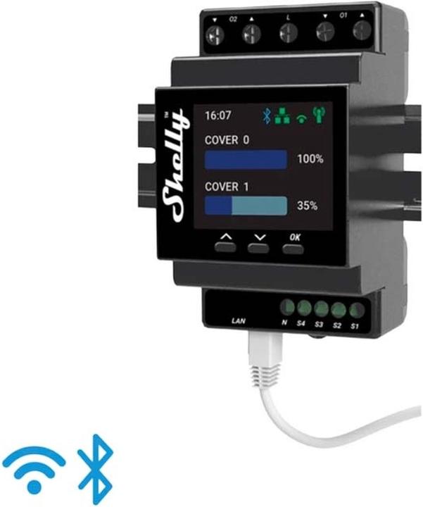 Produktbild Shelly Pro Dual Cover PM (Schaltaktor)