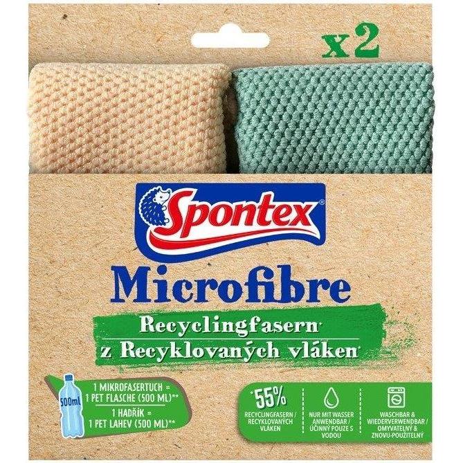 Spontex Spont.MF-Tuch Recycling 2er 19700158, Reinigungsutensil