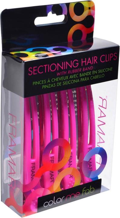 Image du produit Framar Super Sectioners - 4 Pack - Rose (4 pcs)