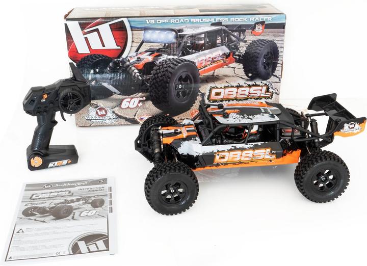 Actual product image Hobbytech Buggy DB8SL Brushless Orange, ARTR, 1:8 (RTR Ready-to-Run)