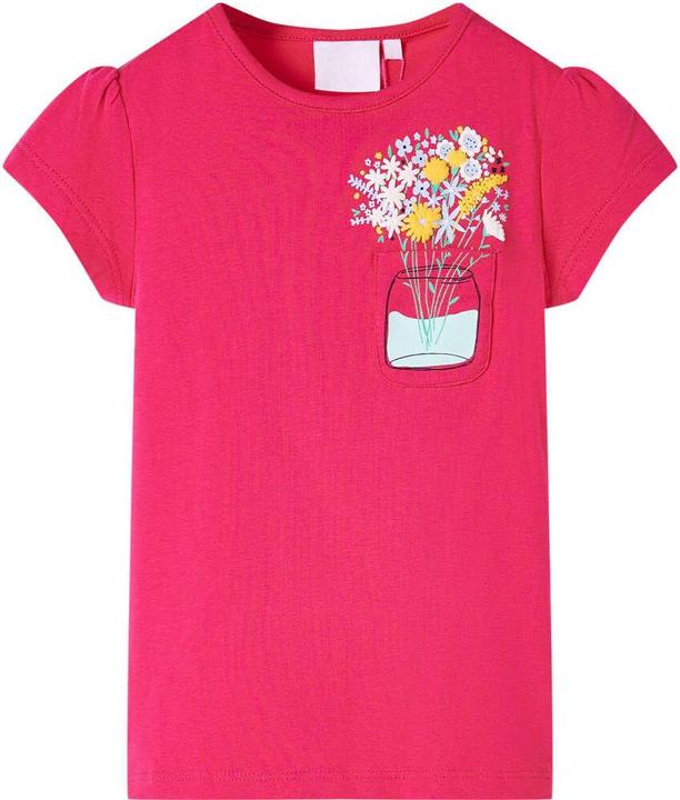 Immagine prodotto VidaXL T-shirt per bambini rosa brillante 92,Materiale: 95% cotone. 5 (92)
