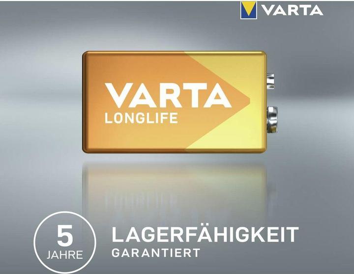 Produktbild Varta Longlife 4122 batteri - 2 x 9V - (2 Stk., 9V Block)