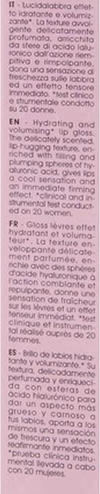 Actual product image Naj Oleari Plumping Kiss 09 Raspberry Red 6ml (09)