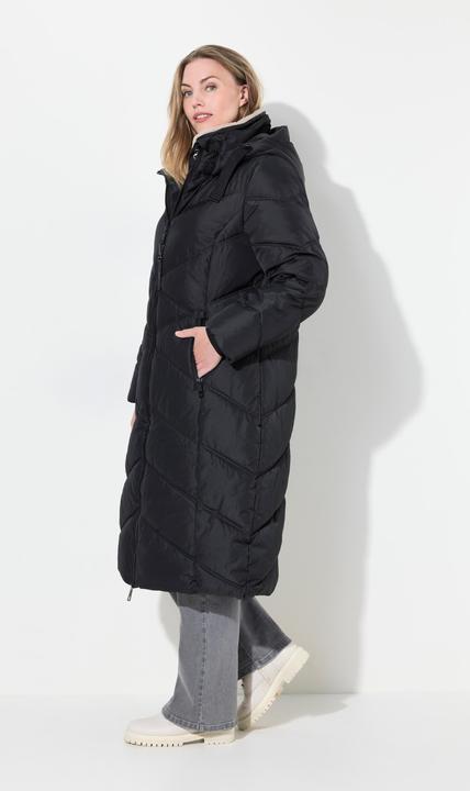 Actual product image Laurasøn Quilted Stand-up Collar Coat (M)