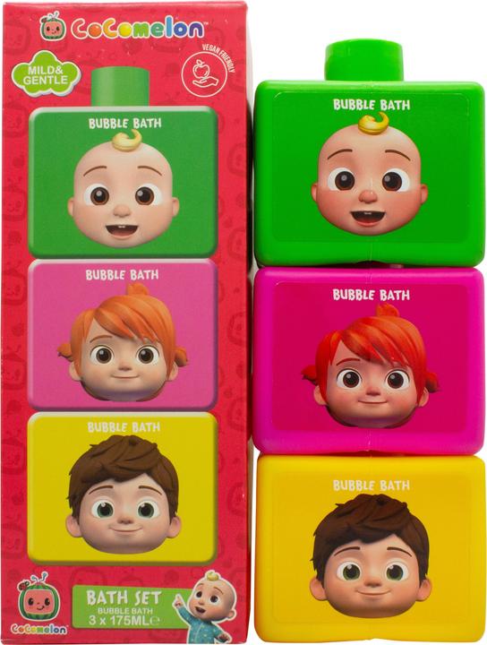 Actual product image Cocomelon Bubble Bath Set (175 ml, Bath salts)