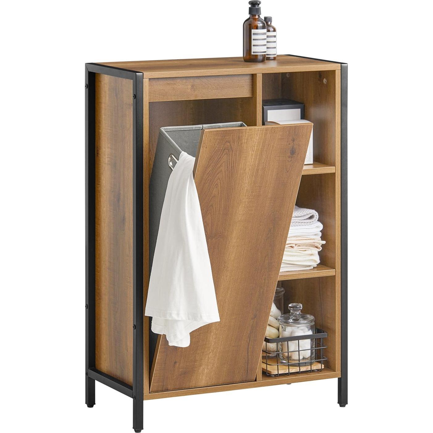 SoBuy, Badezimmerschrank, Wäscheschrank (60 x 30 x 90 cm)