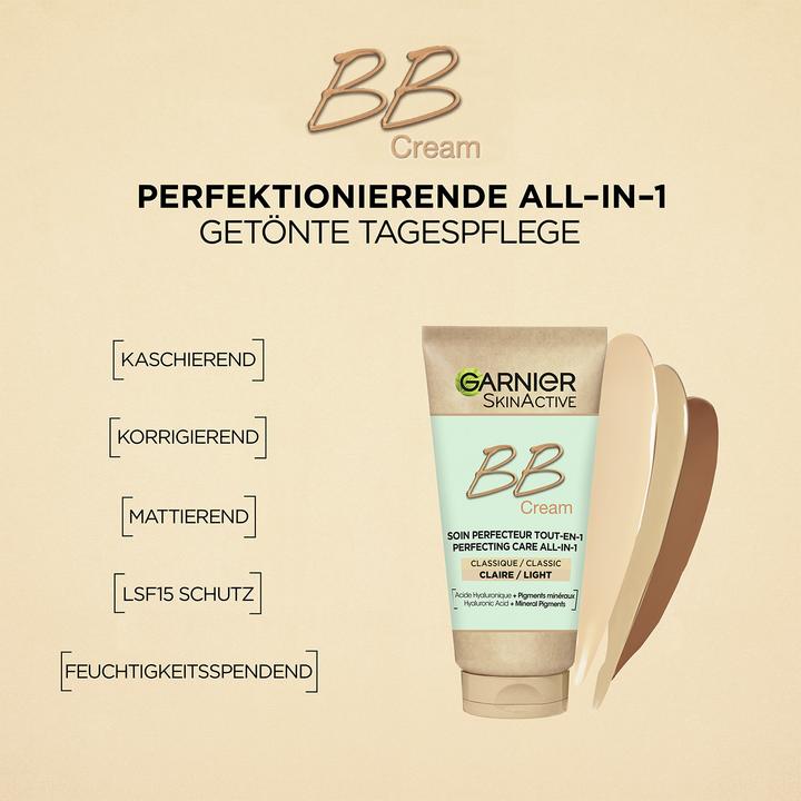 Actual product image Garnier BB Cream (Dark Shade, 50 ml)