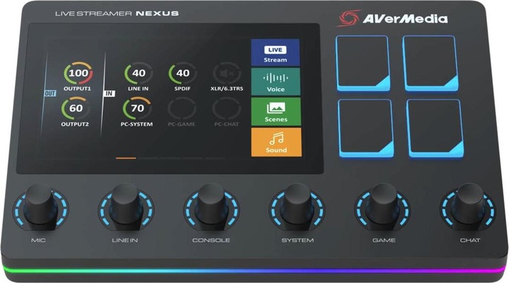 Actual product image AVerMedia Live streamer nexus (Studio- and Livemixer)