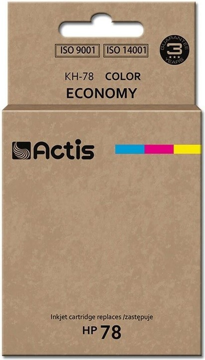 Actual product image Factis color ink cartridge for HP 78 C6578D replacement - Compatible - Ink cartridge (M, Y, C)
