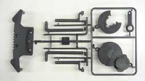 Actual product image Tamiya XV-01 Chassis B Parts (Bumper)