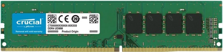 Nährwerte und Zutaten Crucial RAM D4 3200 16GB C22 (1 x 16GB, 3200 MHz, DDR4-RAM, DIMM)